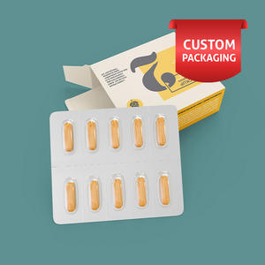 Cajas de suplementos impresas personalizadas Embalaje duradero de calidad premium para marcas de cuidado de la salud - Product Image 1
