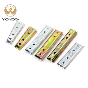 Venta al por mayor de fábrica: Conector cónico de hierro chapado para sofá, diseño contemporáneo, marca Yoyow, 75/90/120/150/180mm, para muebles. - Product Image 2