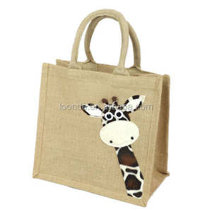 Sac de courses en toile de jute de taille moyenne pour animaux - Product Image 4