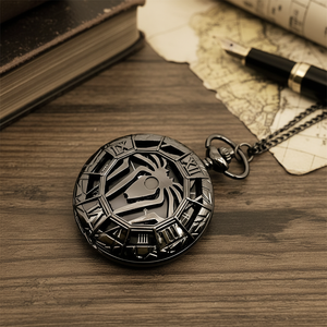 Montre de poche en forme d'araignée pour hommes, avec chaîne, <span class=keywords><strong>steampunk</strong></span>, fob, pendentif en vrac, quartz, <span class=keywords><strong>machine</strong></span> - Product Image 6