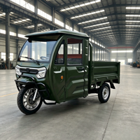Tricycle cargo électrique transfrontalier KH06, moteur 2000W, certifié CE, vitesse 45 km/h, système hydraulique pour marché étranger
