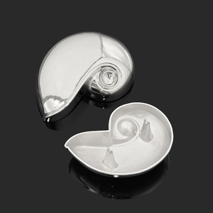 Boutons personnalisés pour l'industrie du textile : boutons irréguliers en forme de coquillage, conque, étoile de mer, boutons à tige en métal alliage de forme spéciale, boutons étoile. - Product Image 3