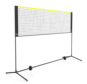 Juego de red de bádminton plegable portátil ajustable 2025 con poliéster duradero y Marco de metal Pickle Ball y postes de tenis/soporte de poste - Product Image 2