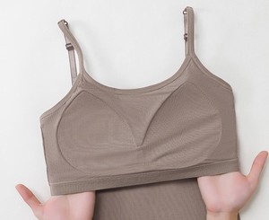 Large-size <strong>Best</strong>-selling Women's Sexy Bandeau Top with <strong>Built</strong>-in <strong>Bra</strong> Women's Sleeveless Underwear Women's <strong>Tank</strong> Tops for Sport - Product Image 5