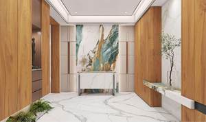 Azulejos de Piedra Sinterizada XIYOU con Diseño de Vetas de Madera, Formato Grande para Pisos y Paredes, Ideales para Sala de Estar, Recibidor, Dormitorio y Encimeras - Product Image 2