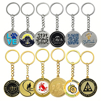 Llaveros Personalizados de Metal Fundido a Presión, Regalo Empresarial para Hoteles y Bodas, Llaveros de Aleación de Zinc con Esmalte Duro y Logotipo de Marca Personalizado