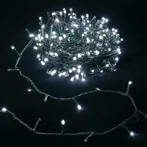 Striscia luminosa piatta a batterie 4AA, 0,3m+20m, ideale per decorazioni interne ed esterne, facile da installare e portatile. - Product Image 2
