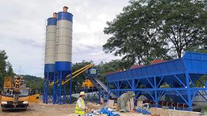 Máquina Automática para Fabricar Paneles de Pared, Molde para Cercas, Mezcladora de Concreto Prefabricado, Planta Mezcladora de Cemento HZS120, Planta Dosificadora de Concreto - Product Image 6