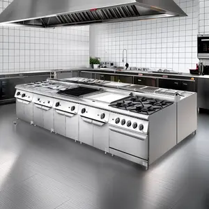 Shinelong, Профессиональное кухонное оборудование для отеля, оборудование для кухни из нержавеющей стали, оборудование для кухни ресторана