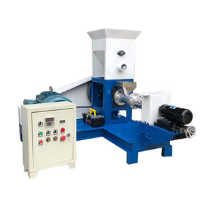 Vente de granulés extrudeuse flottante moulin alimentation Inde machine pour faire des poissons de nourriture - Product Image 1