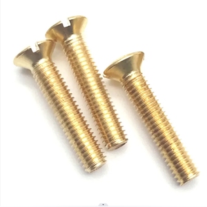 Fixation de haute qualité Din964 H62 boulons en laiton vis à tête fraisée à sens unique - Product Image 2