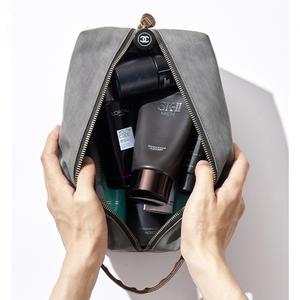 Bolsa de Viaje Personalizada de Fábrica para Artículos de Aseo Masculinos y Femeninos, Bolsa de Cosméticos de Doble Capa y Gran Capacidad para Accesorios de Viaje - Product Image 4