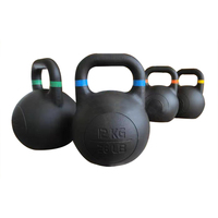 Kettlebell en fonte massif enduit de poudre, 70 lb, personnalisé en usine, pour équipement de gym, marque Kung Fu, modèle K-129-ZH, en vente