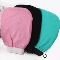 Gant de bain exfoliant simple couche pour le corps, élimination des peaux mortes, modèle Qlzzj, vente chaude pour le commerce extérieur, Maroc