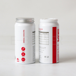 Nhà Máy Trực Tiếp 100cc150cc 300Ml Tùy Chỉnh Bạc Màu Nhôm Thuốc Thuốc Chai Thuốc Cho Vitamin 60Pcs - Product Image 5