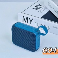 Mini-enceinte portable d'extérieur GO4pro transfrontalière avec subwoofer intégré, batterie intégrée et lecteur de carte plastique, compatible Bluetooth 5.3