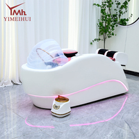 Fauteuil de lavage électrique 4D massant avec circulation d'eau pour spa capillaire et thérapie du cuir chevelu en salon
