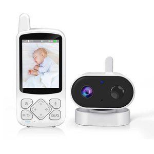 Moniteur vidéo sans fil pour bébé de 2.8 pouces avec caméra 720P Moniteur audio sans fil pour bébé Smart <span class=keywords><strong>Babyphone</strong></span> Audio bidirectionnel Vision nocturne - Product Image 2