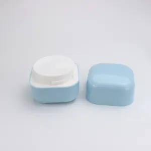 20ml 30ml 50ml 100ml Square Cosmetic Packaging Jar Cream Jar