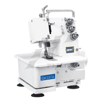 Nouvelle machine à surjeter FN2-4D à usage domestique et industriel, structure mécanique à lit plat conçue pour le traitement des points surjetés