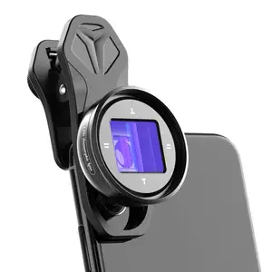 Apexel الهاتف الذكي المحمول البصرية 4k 1.33X غير متبلور زاوية واسعة كاميرا الهاتف المحمول عدسة لفيلم سيلفي