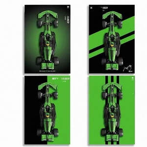 Red Bull Formula Race Building Block Car Modern Abstract Pattern Black Hanging <b>Wall</b> Photo Background Board - Product Image 4