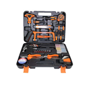 Juego de Herramientas Manuales Sunup de 82 Piezas, Juego de Llaves de Tubo de 1/4 Pulgadas, Acero al Carbono, para Uso Doméstico, 37x28x8cm - Product Image 1