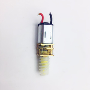 N20 Plastic <b>Worm</b> Gear Motor 36V Brushed Low Noise For Retrofit Upgrade Auto Motor - Product Image 3