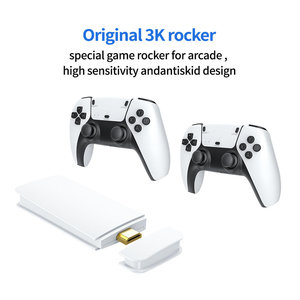 Console de jeu vidéo portable M15 Mini Rétro 4K 1080P avec manette sans fil, classique 2.4GHz, stick de jeu M15 en matériau ABS - Product Image 2