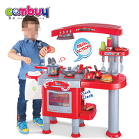 Ensemble de jeu de cuisine en plastique amusant pour enfants, jeu d'imitation pour 2 à 7 ans, certifié EN71