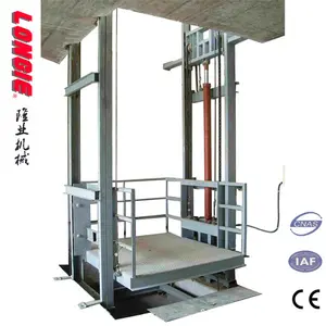 LISJD液压垂直仓库货物升降机工业货运电梯