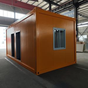 ตู้คอนเทนเนอร์สำเร็จรูปพับเก็บได้สำหรับบ้าน20Ft พับเก็บได้สำเร็จรูปตู้คอนเทนเนอร์สำหรับจัดส่งบ้านหรูหรา - Product Image 1