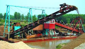 200m 3/h catena secchio di sabbia di fiume/oro/diamante di dragaggio/scavo/scavo/panning/ di estrazione mineraria draga/macchina/attrezzature/barca - Product Image 6