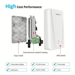 Fabricant Oem Chauffe-eau de douche Fonction de mémoire Chauffe-eau électrique 220V 110V au Mexique pour la maison - Product Image 2