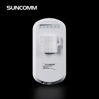 Puente Inalámbrico Punto a Punto de Largo Alcance de 1 km, Gigabit Wan SUNCOMM 450mbps 5g, Red Exterior, Plug and Play, Wifi