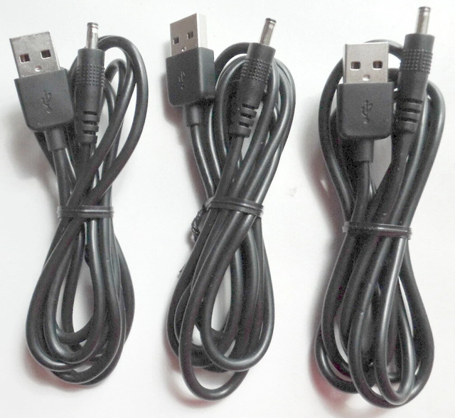 USB to DC Power Charging Cable 5V DC3.5*1.35mm Power Supply Adapter Cable Connector Cord Lead USB Extension Cable