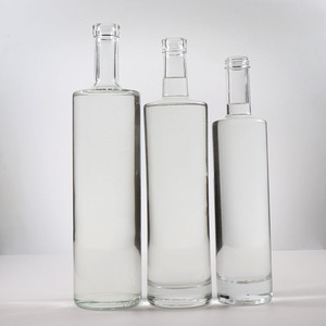 <span class=keywords><strong>Bouteille</strong></span> en verre pour spiritueux, rhum, gin, whisky, <span class=keywords><strong>vodka</strong></span>, 500 ml, 750 ml, 1 L, avec bouchon en liège - Product Image 4