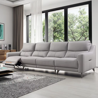 Ensemble de sections carrées modulaires modernes en velours pour canapé nuage en acier inoxydable pour studio, salon et appartement