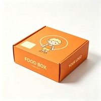 Boîte d'expédition postale en papier recyclable personnalisée en gros, encre à base de soja, boîte d'expédition par avion, boîte cadeau pliable pour l'expédition