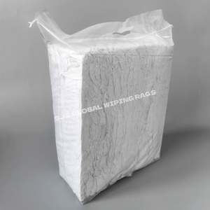 Trapos de Lino Blancos 100% Algodón Grado A, Trapos de Limpieza, Paños de Limpieza - Product Image 1