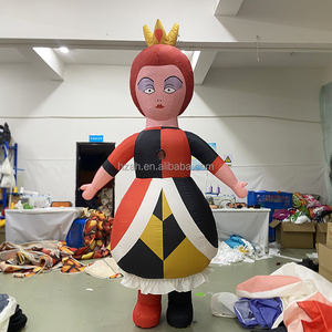 Disfraz Inflable Gigante de Personaje de Cartas de Póker de Alicia en el País de las Maravillas para Desfile o Actuación - Product Image 4