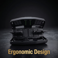 SUNOVI Nouvelle Conception Kits de Télécommande Ergonomiques pour Grue de Camion avec 4 Moteurs