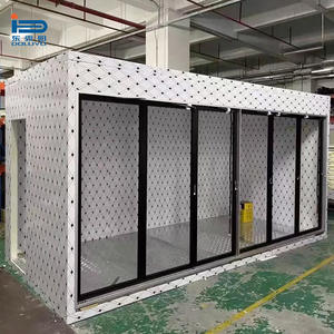 Unidad de Exhibición Refrigerada Higiénica con Puertas de Visión Clara para Floristería y Conservación de Flores Frescas - Product Image 1