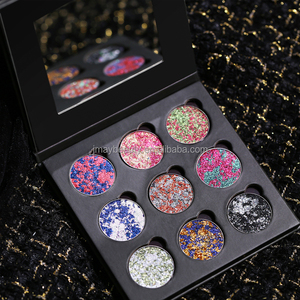 Xu Hướng Mới Tùy Chỉnh Hỗn Hợp Đá Cẩm Thạch <span class=keywords><strong>Eyeshadow</strong></span> 13 Màu Sắc Sắc Tố Quang Học Ánh Sáng Mờ Kết Thúc Bột Bóng Mắt Cho Da Tối Sử Dụng Hàng Ngày - Product Image 3