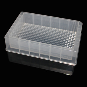 Tanque de Almacenamiento de Líquidos Yongyue de 384 Pocillos, 185 ml, Material PP, Fondo Plano, Placa Cuadrada para Dispensación de Muestras de Laboratorio - Product Image 4