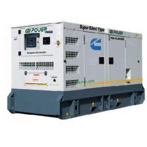 AC 3 giai đoạn Máy phát điện diesel đặt 120kva siêu im lặng loại máy phát điện diesel với Cummins - Product Image 2