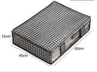 Sac de rangement pliable pour couettes et vêtements sous le lit, pour couvertures épaisses