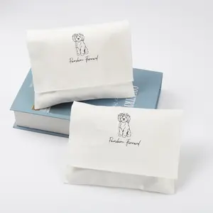 High-End Hot Sale Luxury Envelope Cotton Money Bag Pouch Envelope Dust Cloth Underwear Packaging Envelope Pouch