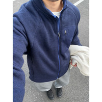 Veste polaire technique personnalisable pour homme, col montant zippé, vêtements d'extérieur, vente en gros, service OEM