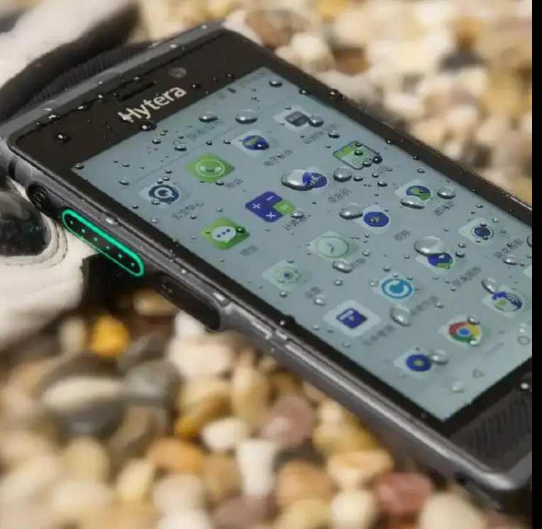 Celulares originais Hytera PNC550 cartão SIM POC com walkie-talkie Rádio de Rede Pública Walkie-Talkie 4G